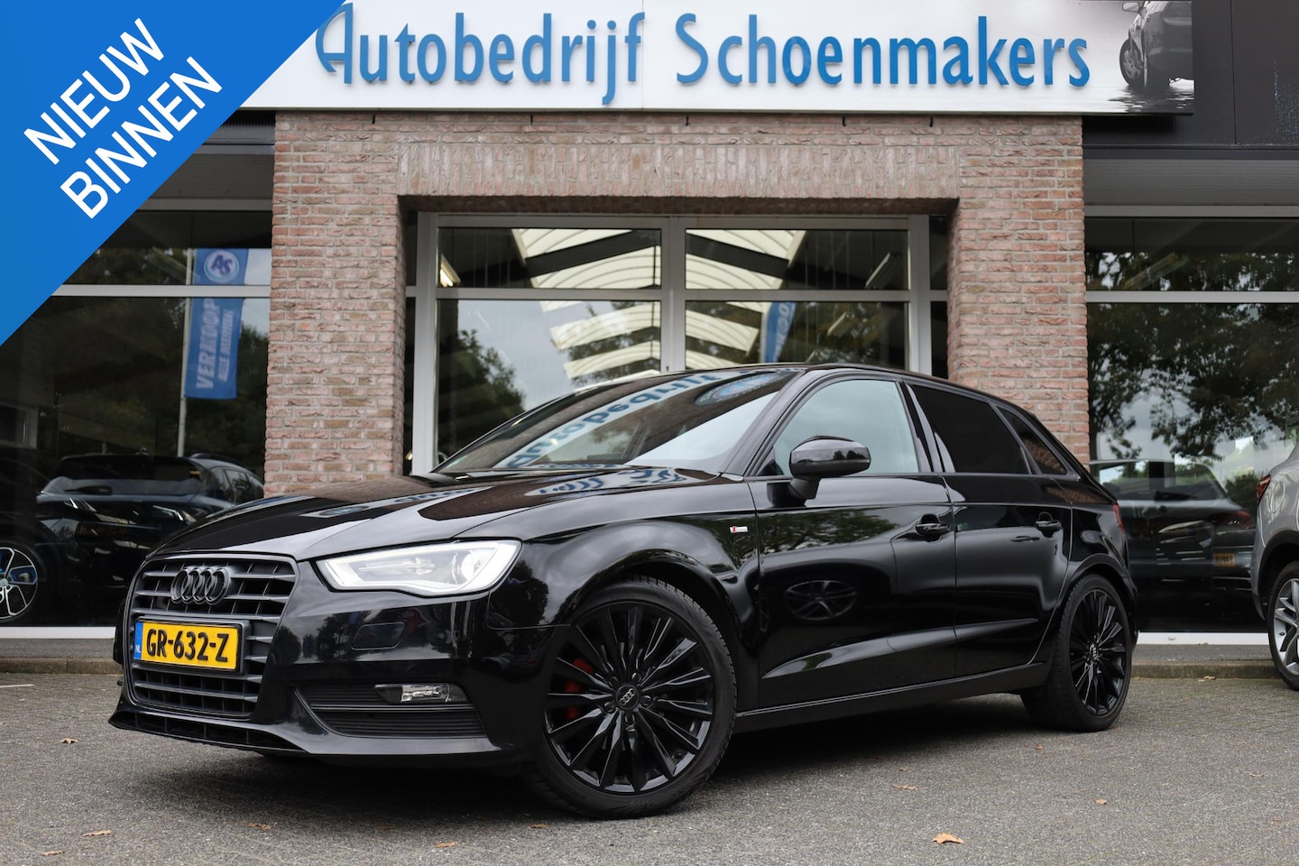 Audi A3 Sportback - 1.4 TFSI S-LINE Ambition Pro Line plus LEER ZWARTE-HEMEL SPORTSTUUR/STOELEN TREKHAAK-AFN S - AutoWereld.nl