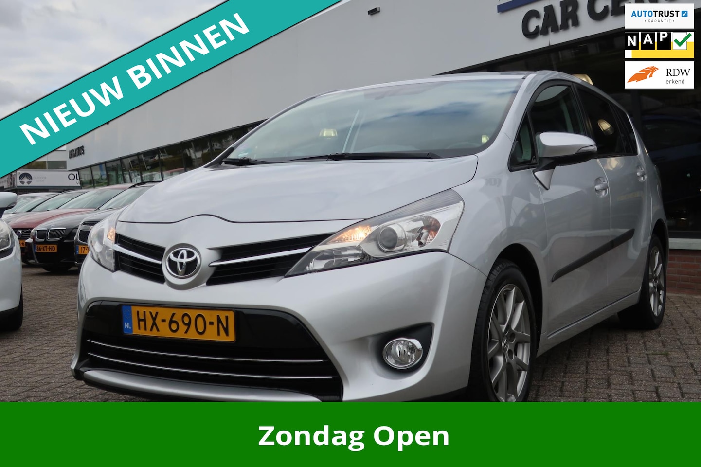 Toyota Verso - 1.8 VVT-i Business 7p. 1e EIG_NAVI_CAM_CRUIS_17-INCH_NAP. - AutoWereld.nl