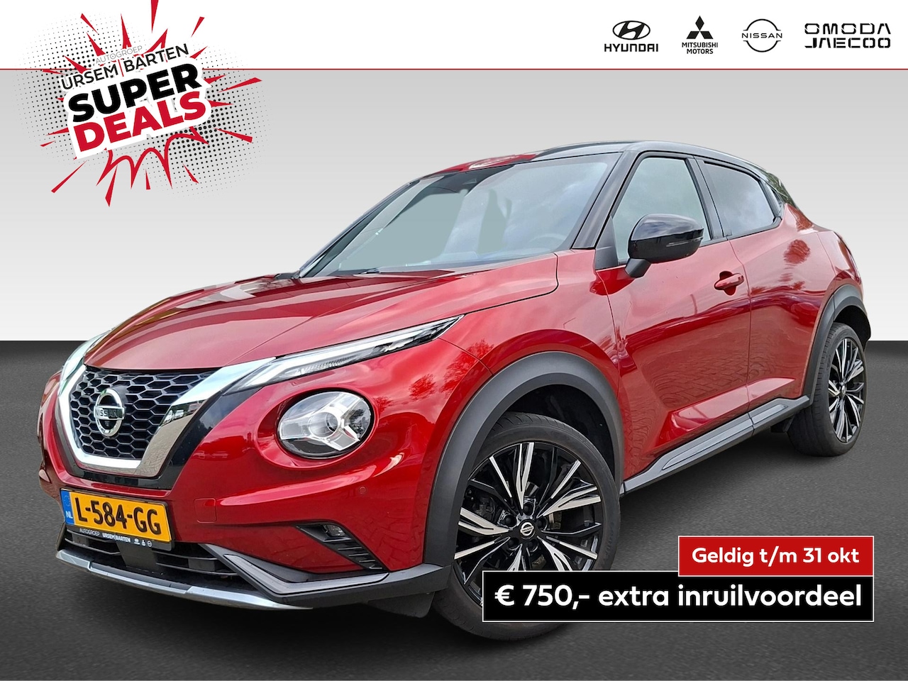 Nissan Juke - 1.0 DIG-T N-DesignTechno pack - AutoWereld.nl