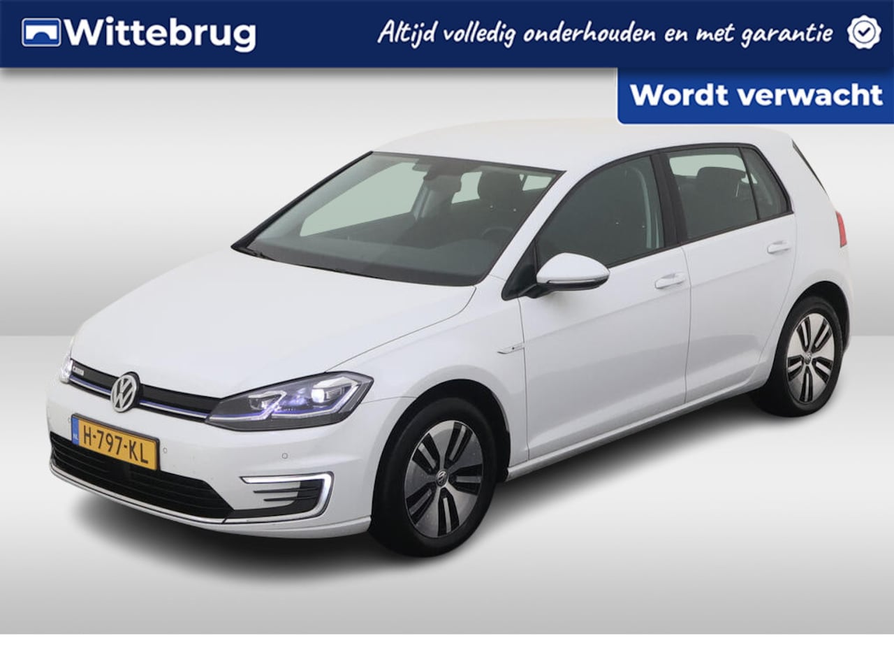 Volkswagen e-Golf - E-DITION / Navigatie / LM 16 inch / LED / Clima / Parkeersensoren / APP Connect - AutoWereld.nl