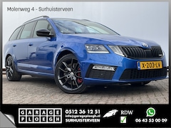 Skoda Octavia Combi - 2.0 TSI RS Sportzetels Nav/Cam Carplay Stoelverw Elek.Klep Race-Blue Voll.Onderhouden
