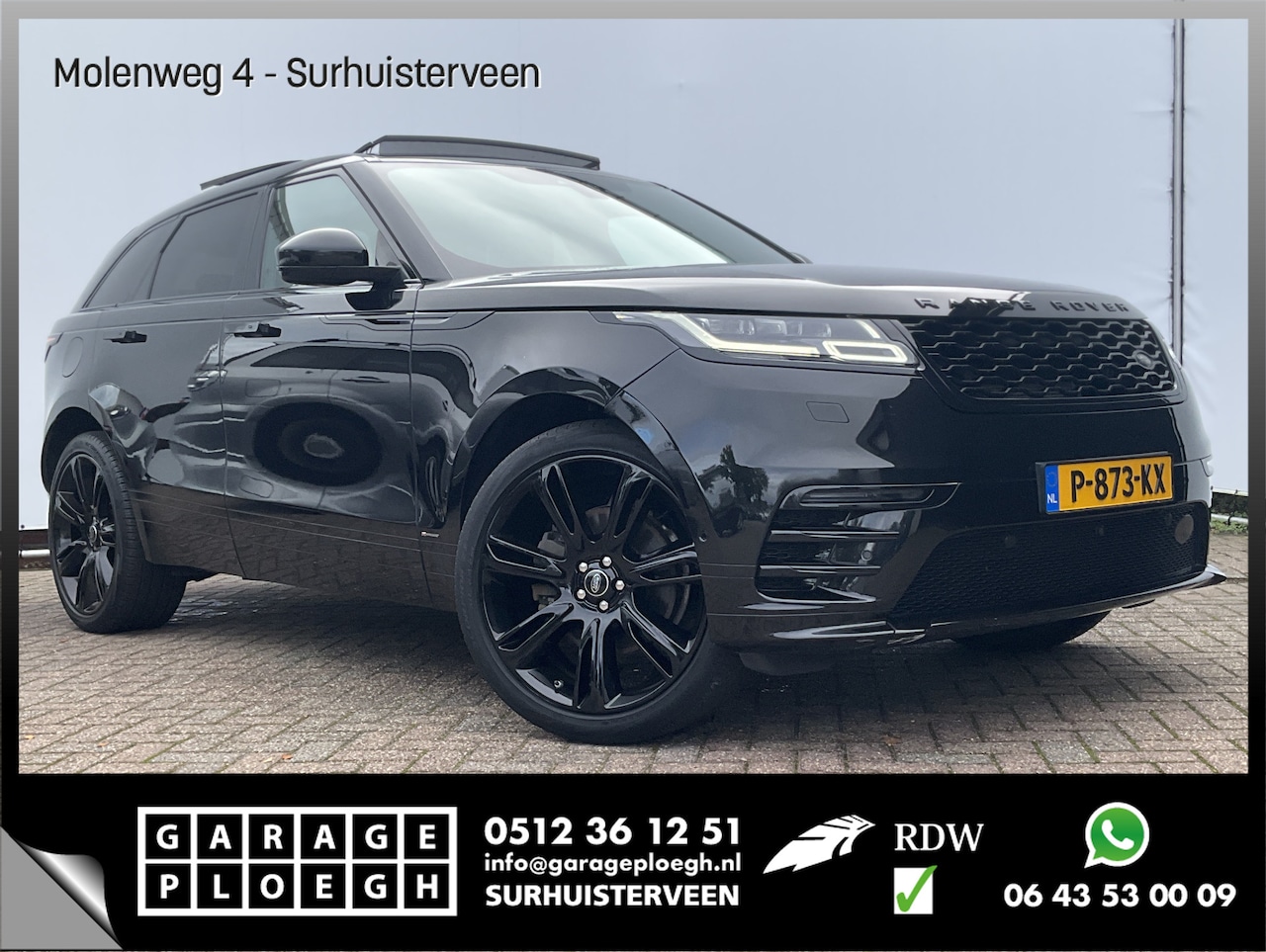 Land Rover Range Rover Velar - 2.0 I4 Turbo AWD R-Dynamic Pano HUD Meridian Leer Stuur/Stoelverw Memory VOL! - AutoWereld.nl