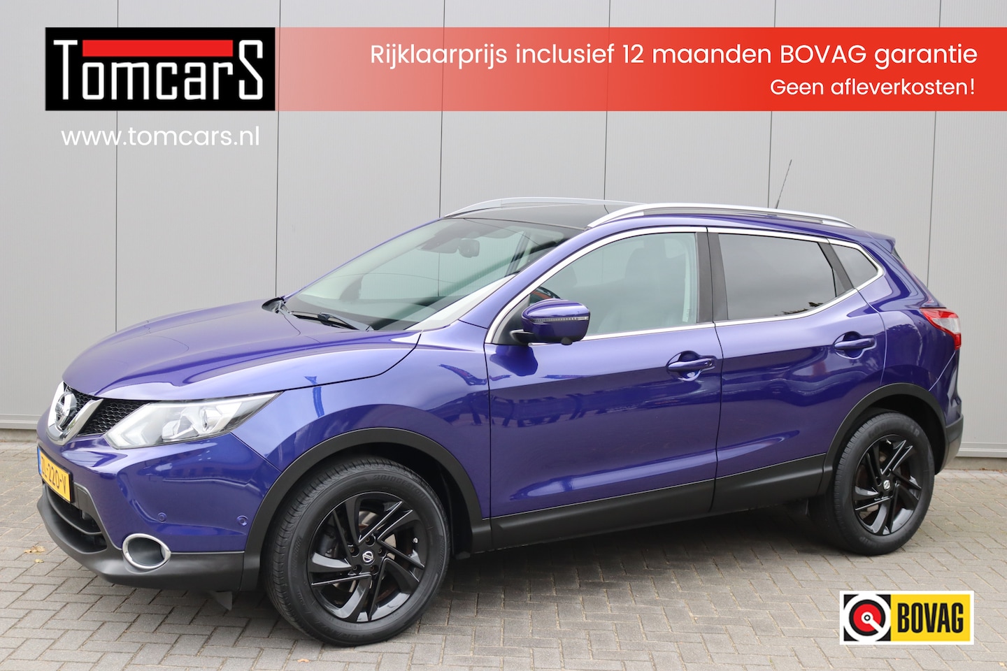 Nissan Qashqai - 1.2DIG-T 116PK Tekna Navigatie/Trekhaak/Camera/Stoelverwarming/Cruise-control - AutoWereld.nl