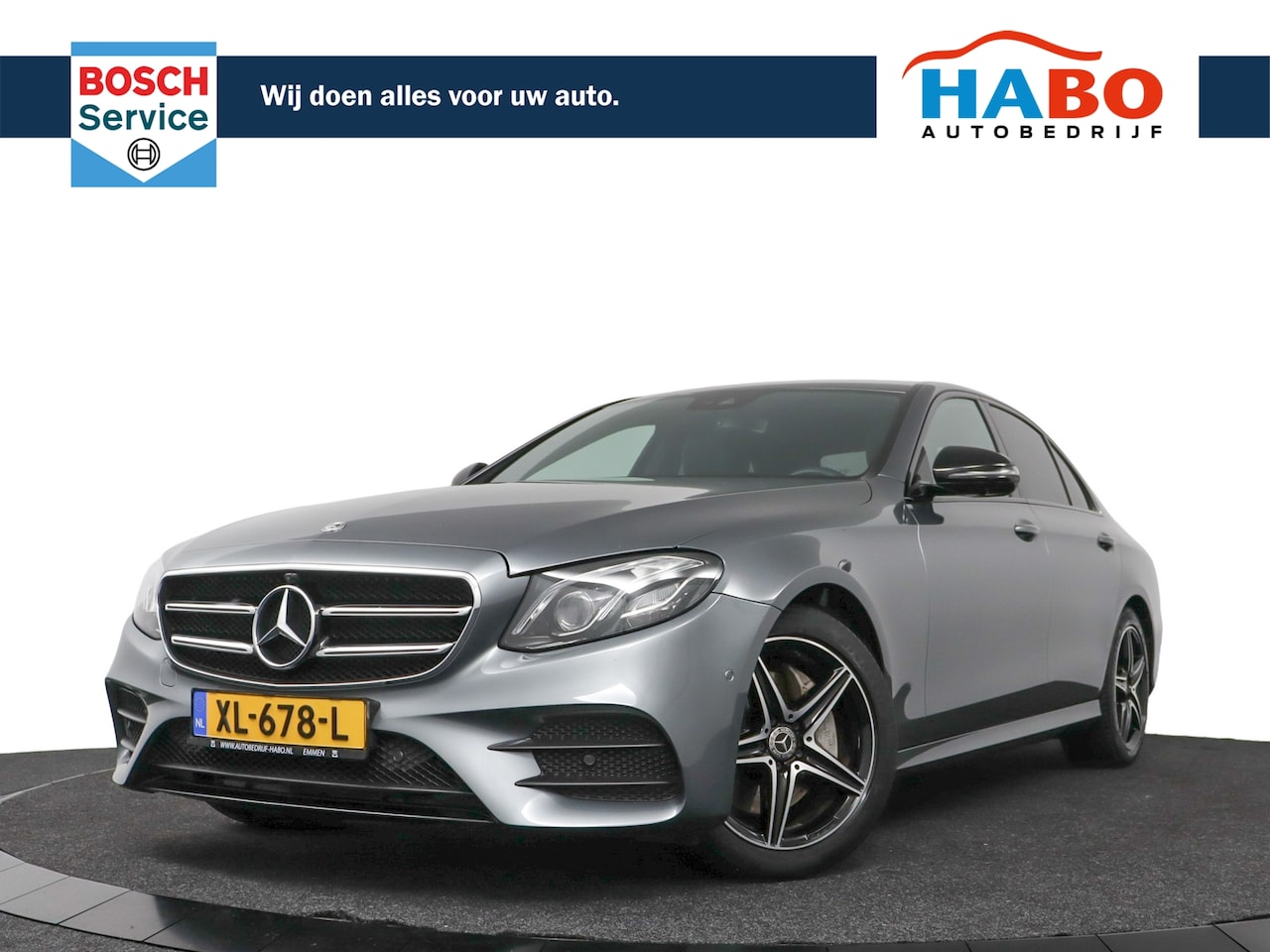 Mercedes-Benz E-klasse - E200 BUSINESS SOLUTION 9G-TRONIC AUTOMAAT ECC/CRUISE/NAV/360°CAMERA/ALCANTARA/AFN.TREKHAAK - AutoWereld.nl