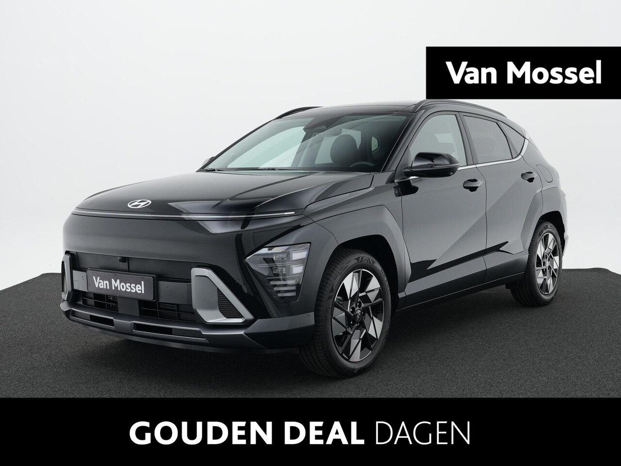 Hyundai Kona - 1.6 GDI HEV Premium Sky | Beschikbaar per jan 26 | Schuifkantel dak | Lederenbekleding | S - AutoWereld.nl
