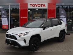 Toyota RAV4 - 2.5 HYBRID BI-TONE STOEL/STUURVERW. 360GR-CAM JBL-AUDIO BLIND-SPOT KEYLESS FACELIFT-MODEL