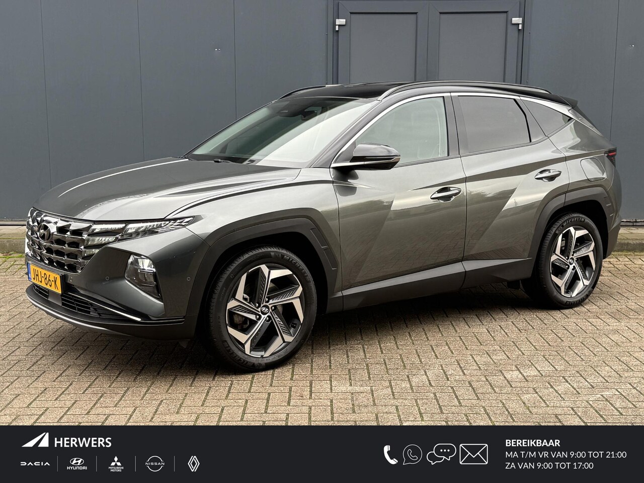 Hyundai Tucson - 1.6 T-GDI PHEV Premium 4WD Automaat / Dealer onderhouden / Trekgewicht 1.350 kg / 360° cam - AutoWereld.nl