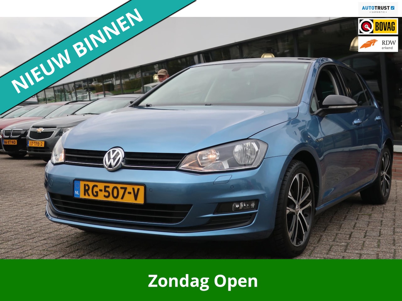 Volkswagen Golf - 1.2 TSI Cup CLIMA_NAVI_STL-VERW_PDC V+A_18-INCH. - AutoWereld.nl