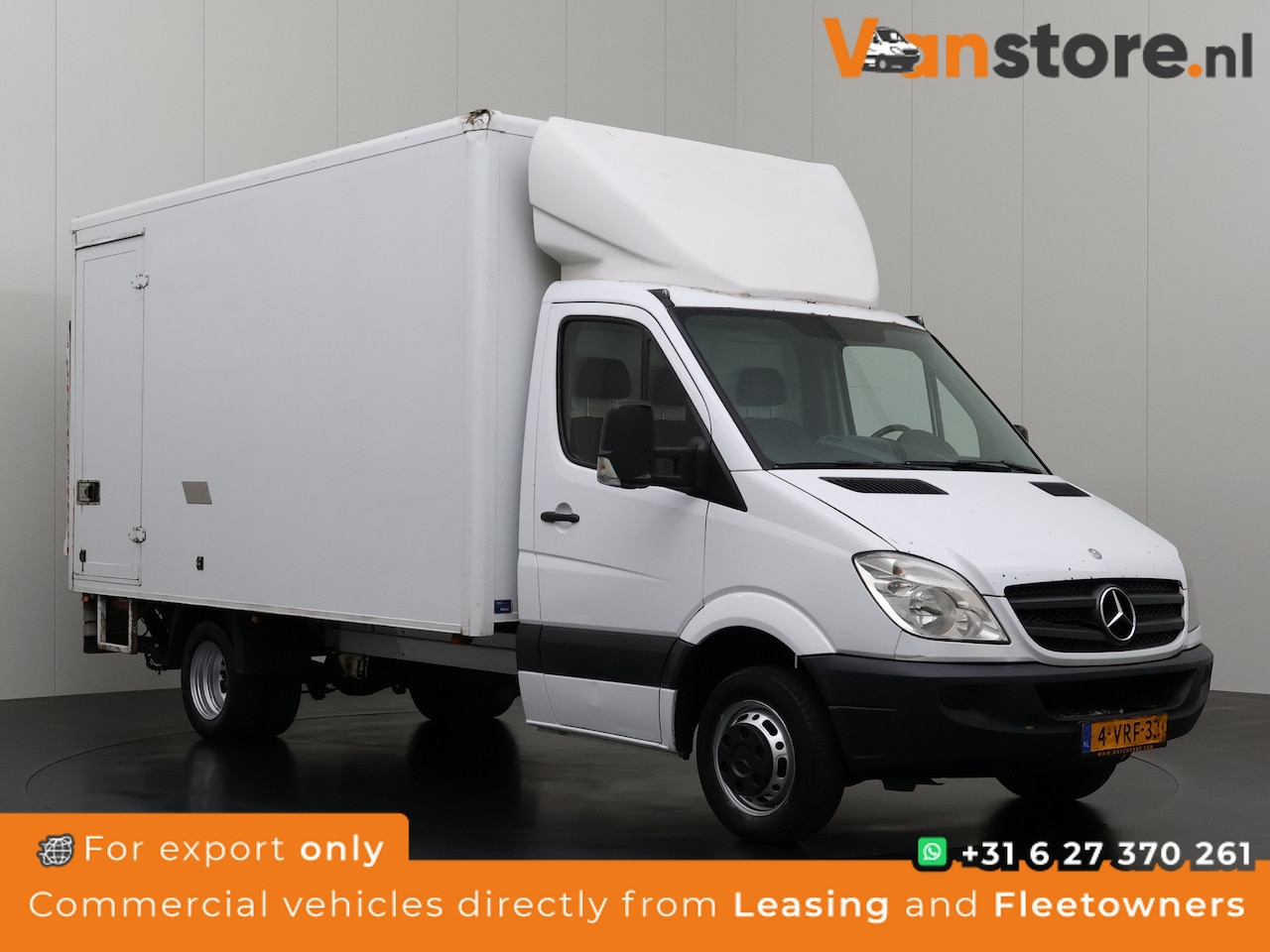 Mercedes-Benz Sprinter - 516CDI Automaat Bakwagen+Laadklep | Trekhaak 3500Kg | Airco | 3-Persoons | Zijdeur | Daksp - AutoWereld.nl