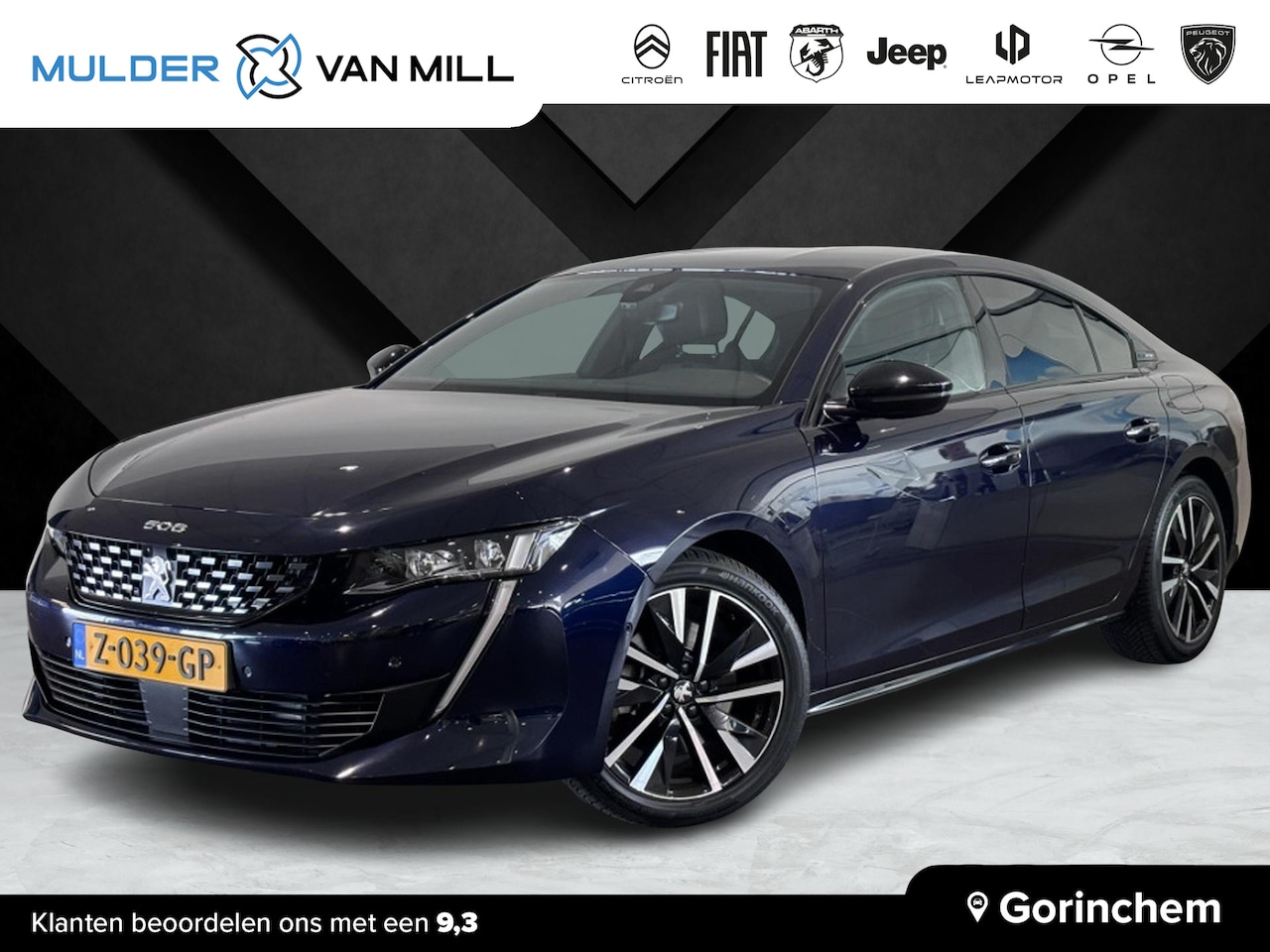 Peugeot 508 - Berline GT 1.6 HYbrid 225pk e-EAT8 | NAVI | KEYLESS ENTRY | AGR-STOELEN | TREKHAAK | 360° - AutoWereld.nl