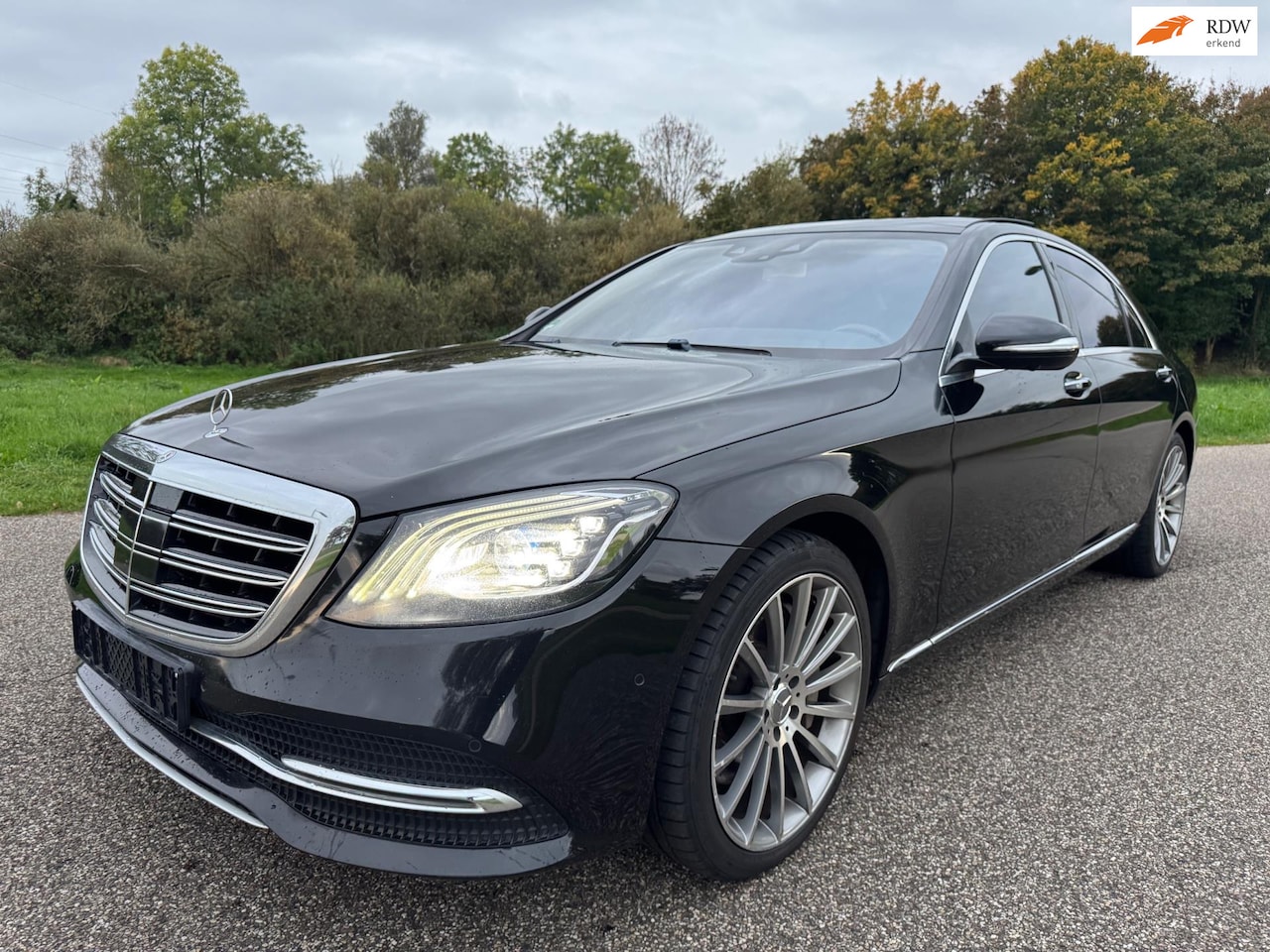 Mercedes-Benz S-klasse - 560 Premium Plus lang panorama dak mega vol!! - AutoWereld.nl