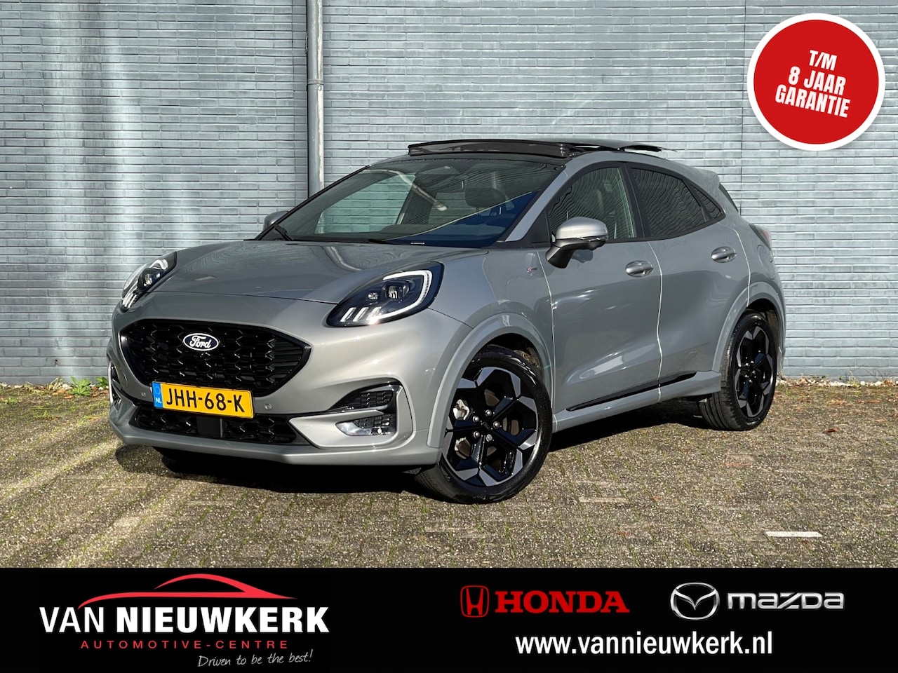 Ford Puma - 1.0 EcoBoost Hybrid ST-Line X 155PK Automaat NIEUW MODEL | Afn. Trekhaak | Panodak | Winte - AutoWereld.nl