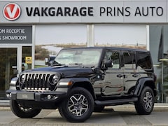 Jeep Wrangler Unlimited - 4xe 380 Sahara |CARPLAY|CAMERA V+A|TREKHAAK|ORIG. NL|UNIEK 3855
