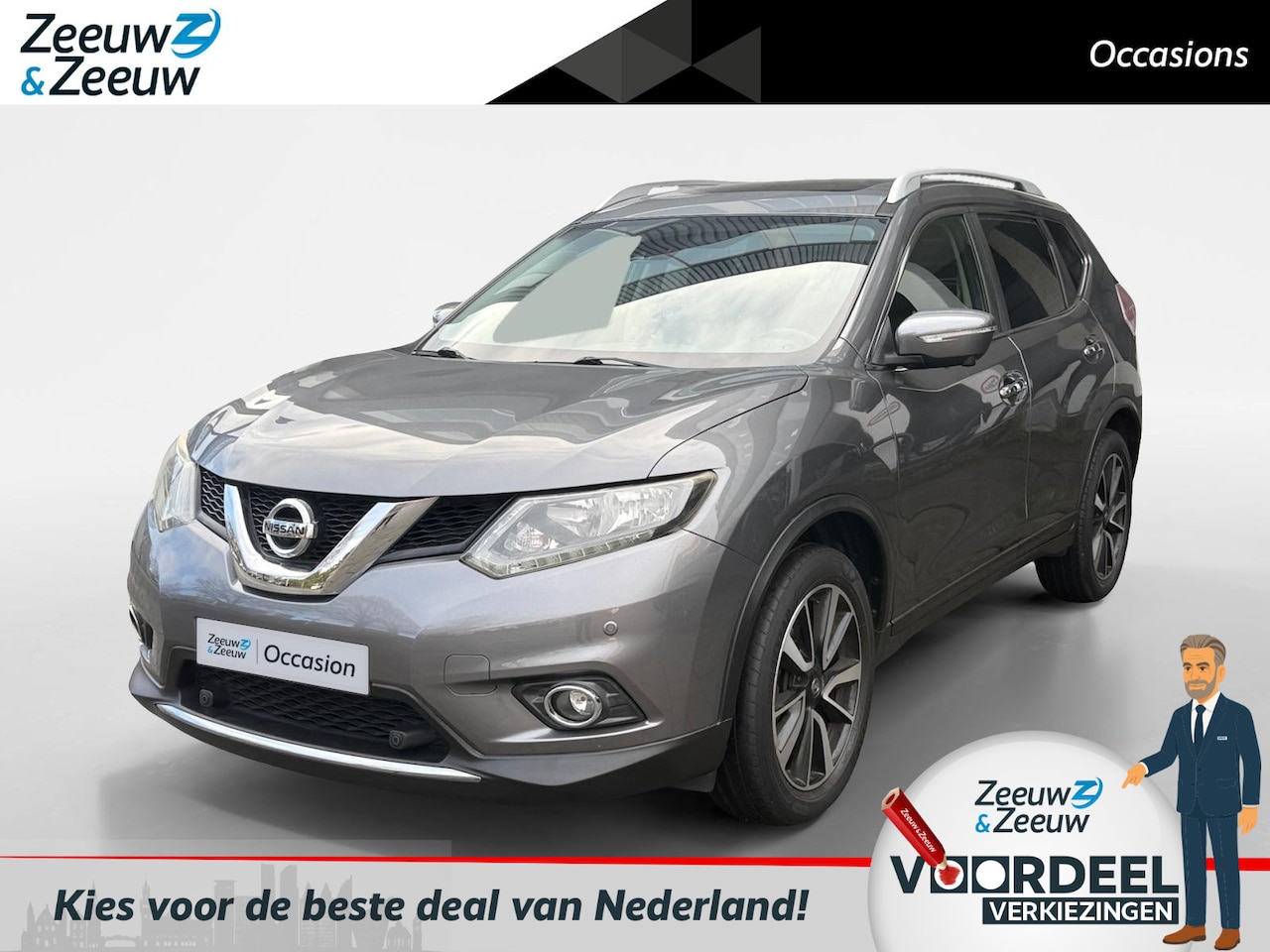 Nissan X-Trail - 1.6 DIG-T Connect Edition7p. AIRCO NAVIGATIE BLUETOOTH CRUISE CONTROL 360GRADEN CAMERA + A - AutoWereld.nl
