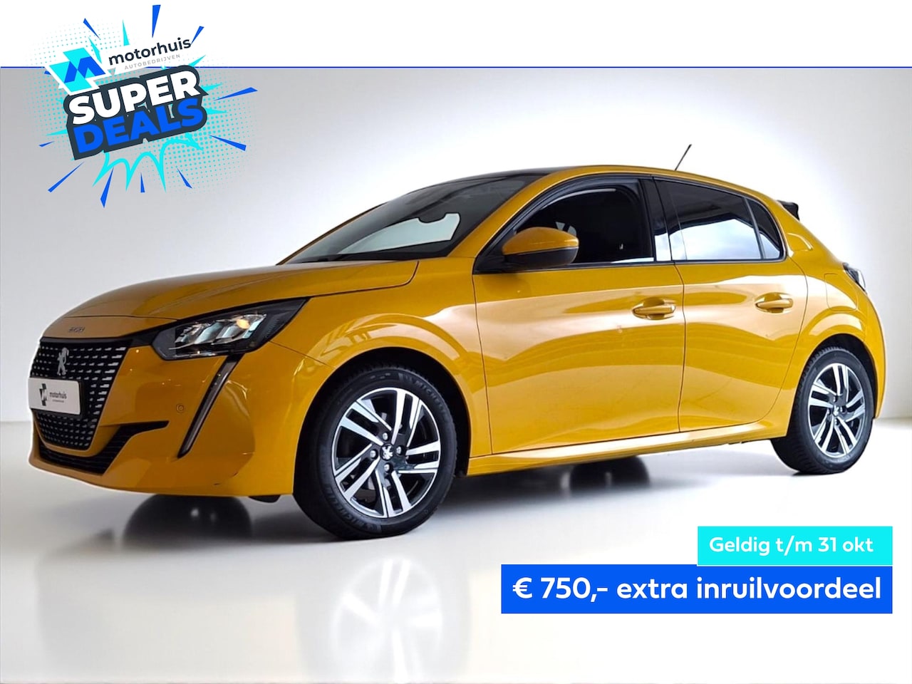 Peugeot 208 - 1.2 PureTech 100pk Allure AUTOMAAT NAVI PANO LMV - AutoWereld.nl
