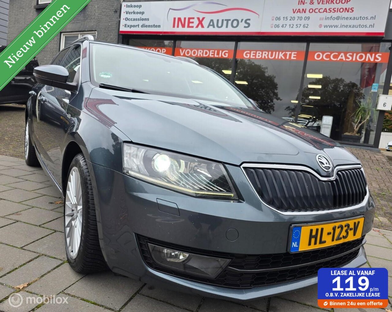 Skoda Octavia Combi - 1.6 TDI Greentech Edition Businessline 1.6 TDI Greentech Edition Businessline - AutoWereld.nl