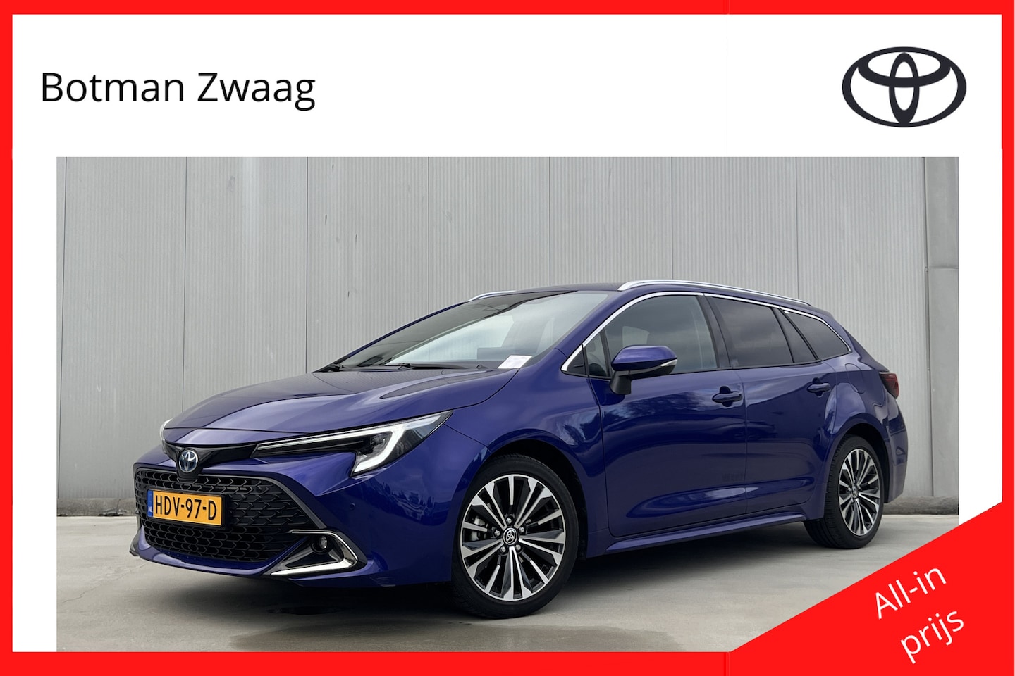 Toyota Corolla Touring Sports - Hybrid 140 Dynamic | Parkeersensor voor en achter | Draadloze telefoonlader - AutoWereld.nl