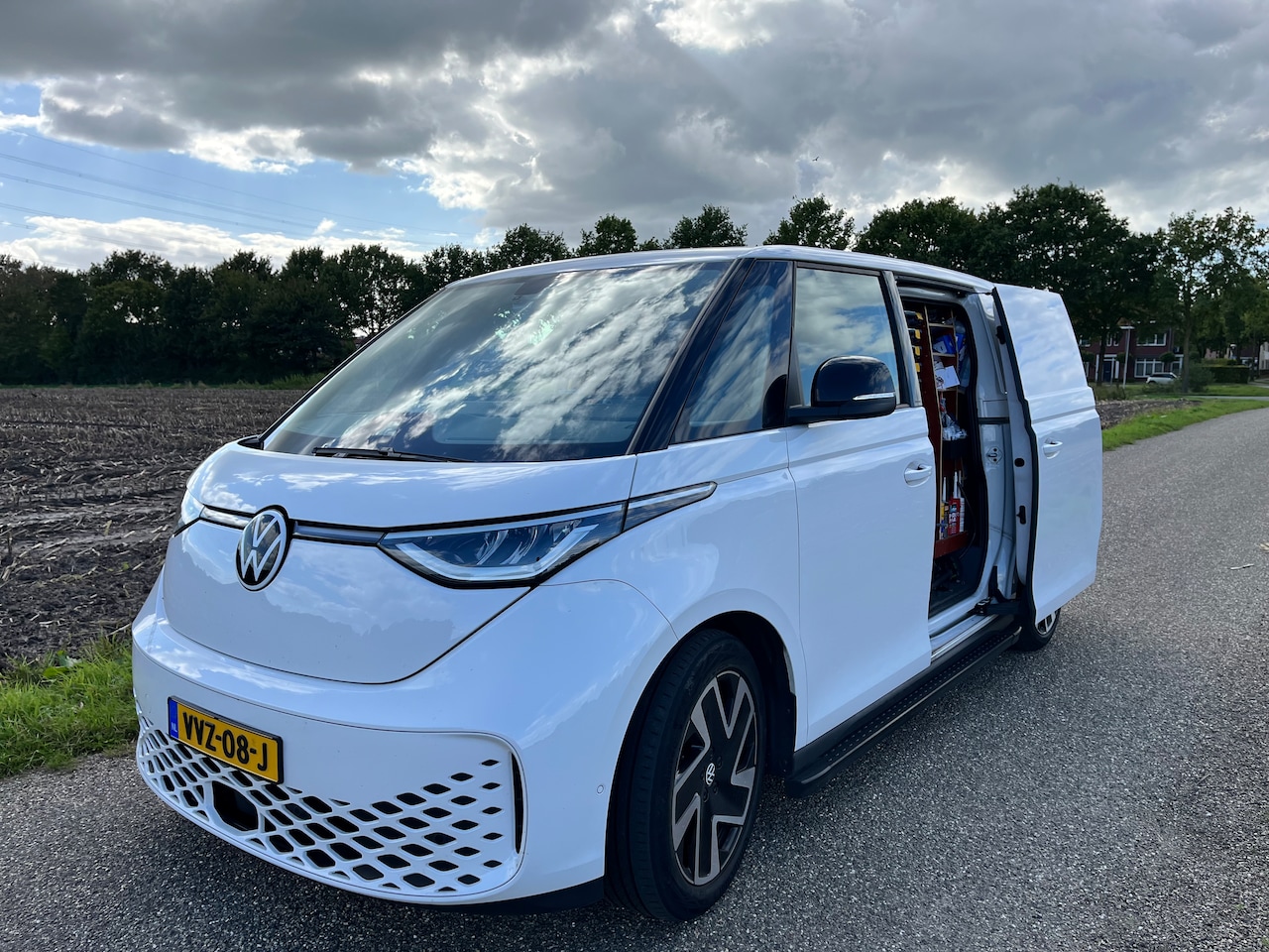 Volkswagen ID. Buzz Cargo - 77 kWh L1H1 Dubbele Schuifdeur VOL - AutoWereld.nl