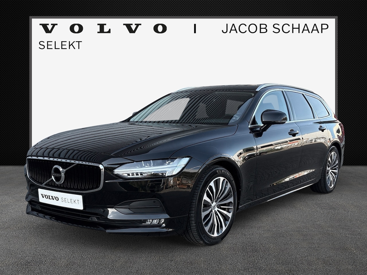 Volvo V90 - 2.0 T4 Momentum Pro / glazen panoramisch schuif-/kanteldak / Blis / Trekhaak / 18" Velgen - AutoWereld.nl
