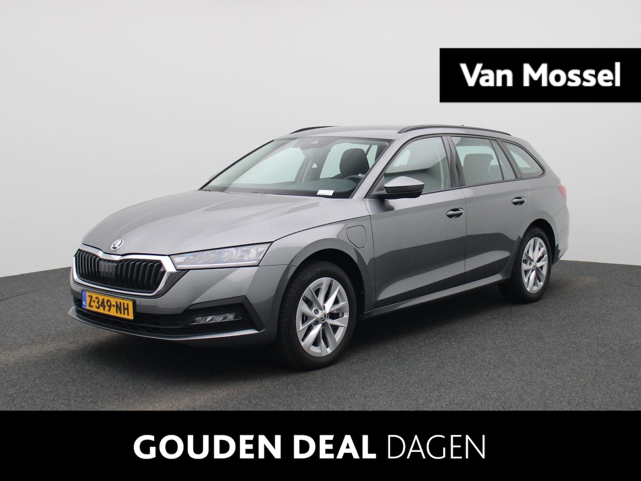 Skoda Octavia Combi - 1.4 TSI iV PHEV Business Edition | 97% SOH | ELEK.LAADKLEP | NAVIGATIE | PARKEERSENSOREN | - AutoWereld.nl
