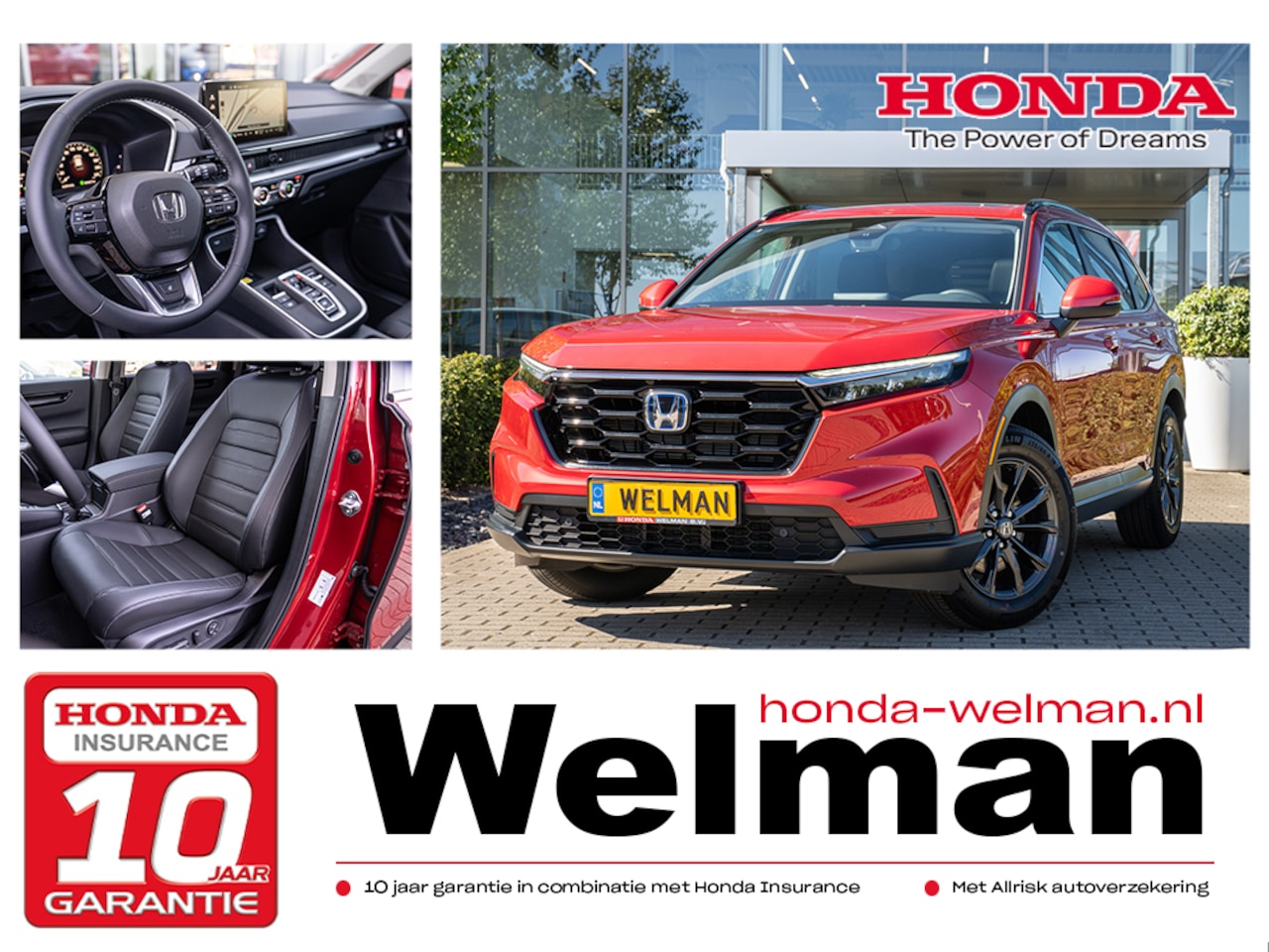 Honda CR-V - 2.0i e:HEV ELEGANCE - FULL HYBRID - TREKHAAK - AutoWereld.nl