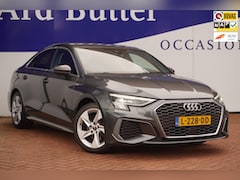 Audi A3 Limousine - 35 TFSI 150PK 3X S edition+Led+vitrual+Navigatie+Leder+stoel-verw+donker-Glass = SUPER