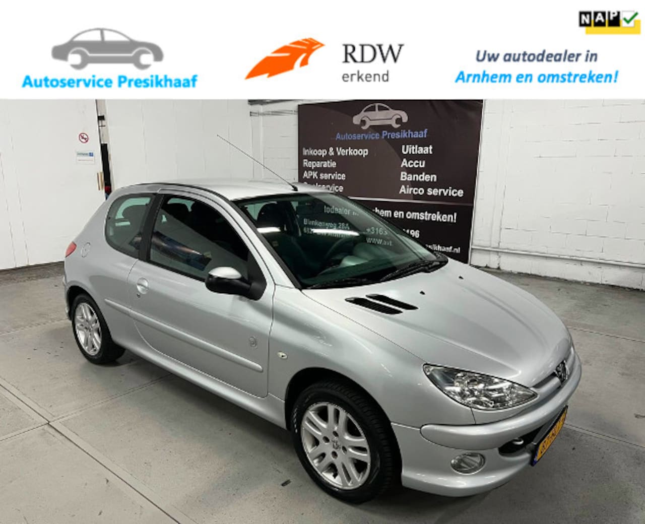 Peugeot 206 - 1.4 Génération AIRCO / NAP / LM VELGEN - AutoWereld.nl