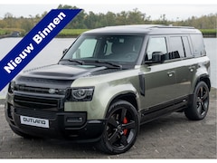 Land Rover Defender 110 - P300e X-Dynamic HSE | 6-Persoons | Alle Opties | Pangea Green - Ebony leder | Meridian Sur