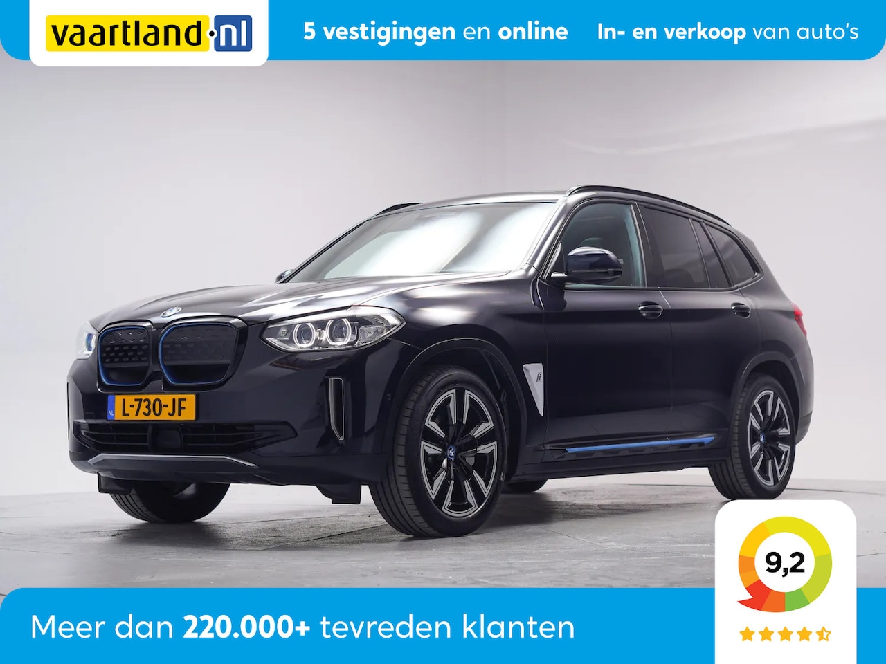 BMW iX3 - 80 kWh Executive Sport [ Panorama Leder Memoryseats Stoelverwarming ] - AutoWereld.nl