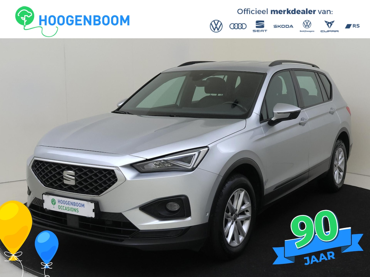 SEAT Tarraco - 1.5 TSI Style | Parkeerasisstent | Achteruitrijcamera | 3-zone airco | Dodehoek detectie | - AutoWereld.nl
