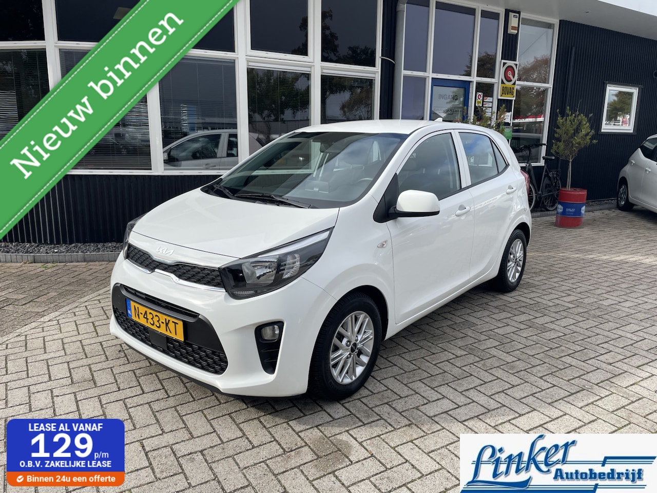 Kia Picanto - 1.0 DPi DynamicLine - NL-AUTO APPLE CARPLAY CAMERA AIRCO - AutoWereld.nl