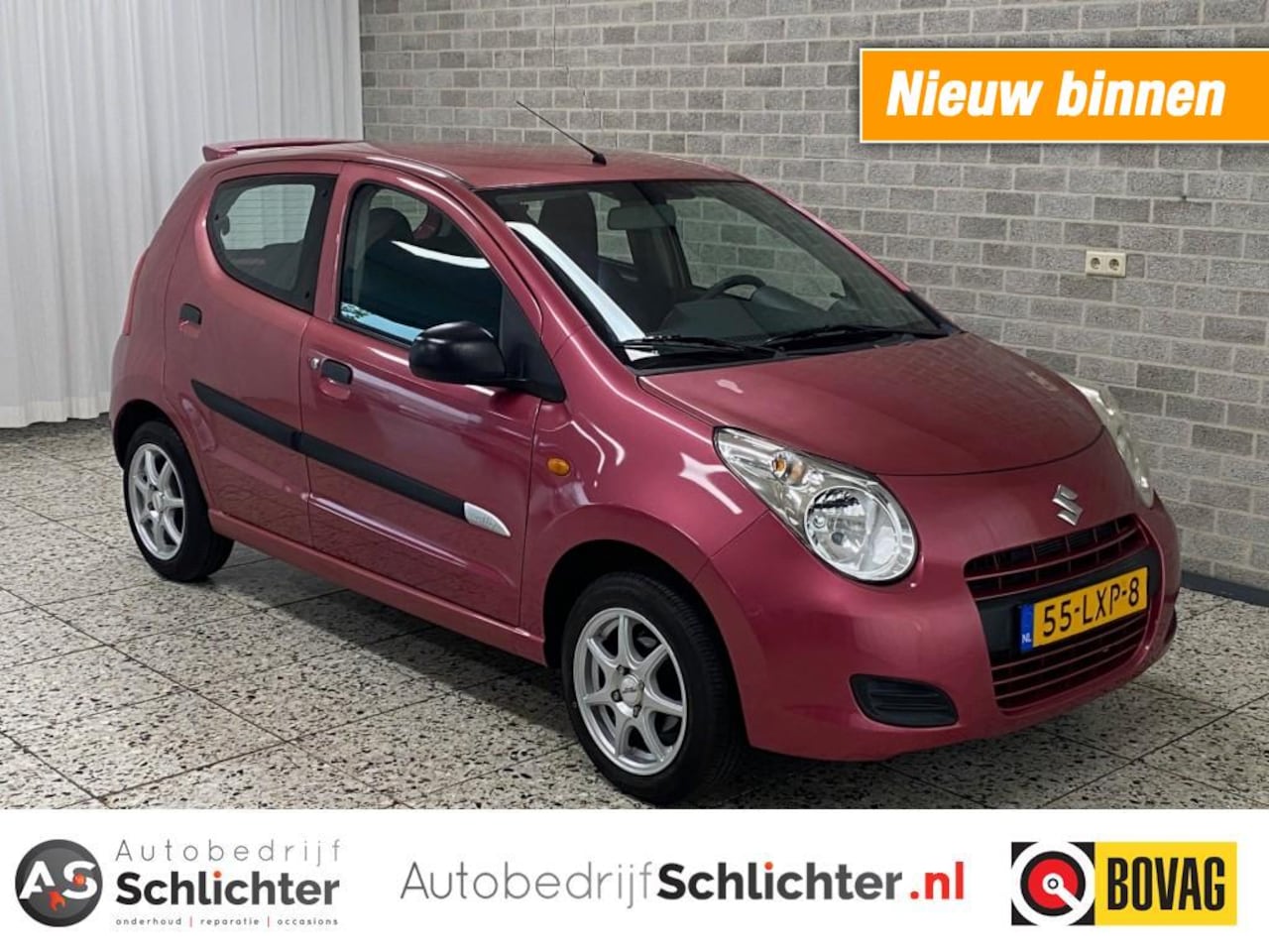 Suzuki Alto - 1.0 Comfort Plus AUTOMAAT/Airco/LM-Velgen/45.000 KM - AutoWereld.nl