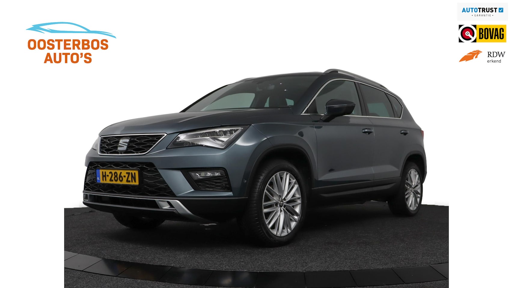 SEAT Ateca - 1.5 TSI FR Business Intense - Trekhaak/Automaat/Full options/Trekgewicht 1.900 kg!! - AutoWereld.nl