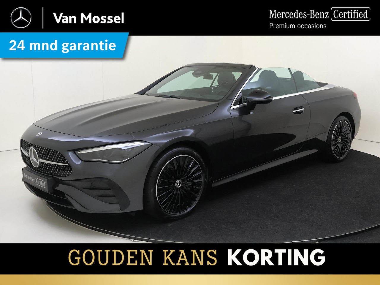 Mercedes-Benz CLE Cabriolet - 200 AMG Line Burmester / Memory / Keyless / Parkeercamera / Winterpakket / Nightpakket / A - AutoWereld.nl