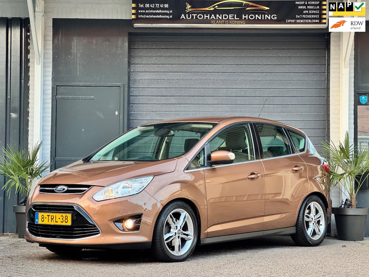 Ford C-Max - 1.0 Edition Plus|NAVI|CAMERA|6BAK|KEYLESS|PSENSOREN|3XSLEUTELS| - AutoWereld.nl