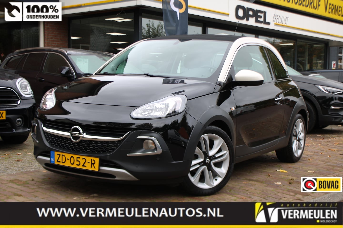 Opel ADAM - 1.0 Turbo 90PK Rocks BlitZ + 17"/ Clima/ Cruise/ CarPlay/ Winterpakket/ Park-Assist/ NL au - AutoWereld.nl