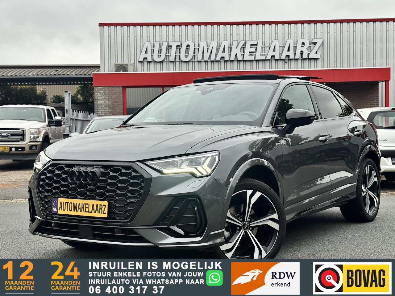 Audi Q3 Sportback - 35 TFSI 3X S-LINE ACC PANO KEYLESS GO & ENTRY - AutoWereld.nl