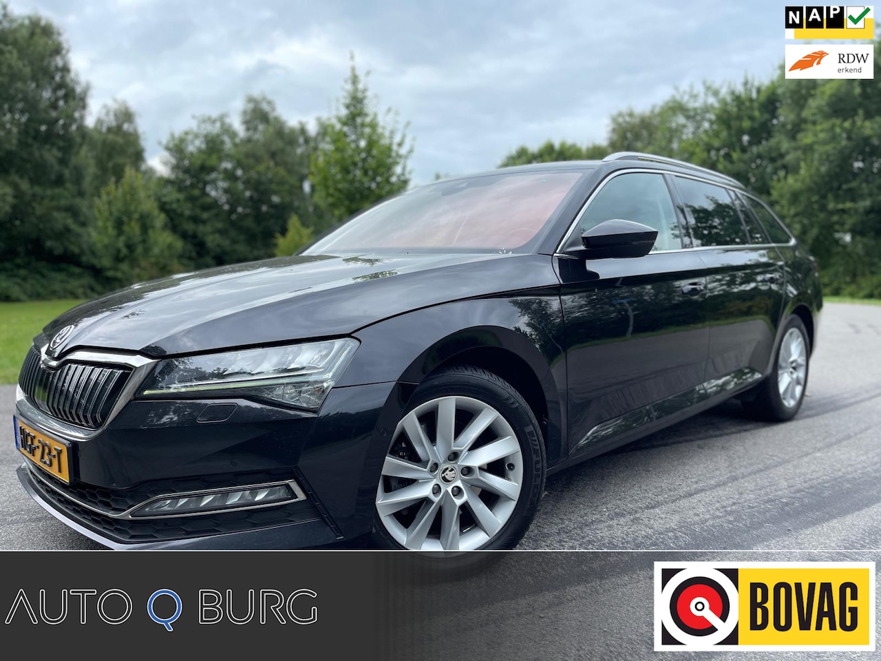 Skoda Superb Combi - 1.4 PHEV Sportline Business | Plug in Hybride | Automaat | Navi | Carplay | Led | LMV | Ke - AutoWereld.nl
