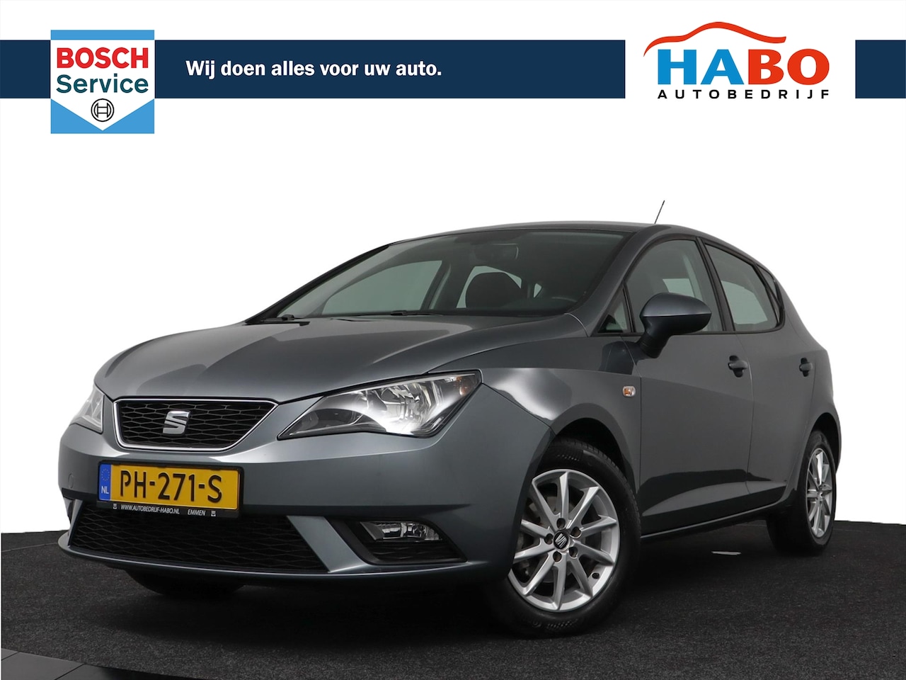 SEAT Ibiza - 1.0 TSI STYLE CONNECT 5DRS AC/CRUISE/NAV/REGEN.SENS/PARK.SENS/99.000KM - AutoWereld.nl