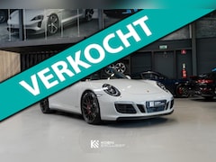 Porsche 911 Cabrio - 991 3.0 Carrera 4 GTS (2018, Approved tot Mei 2026) GTS interieur, 18-weg stoelen
