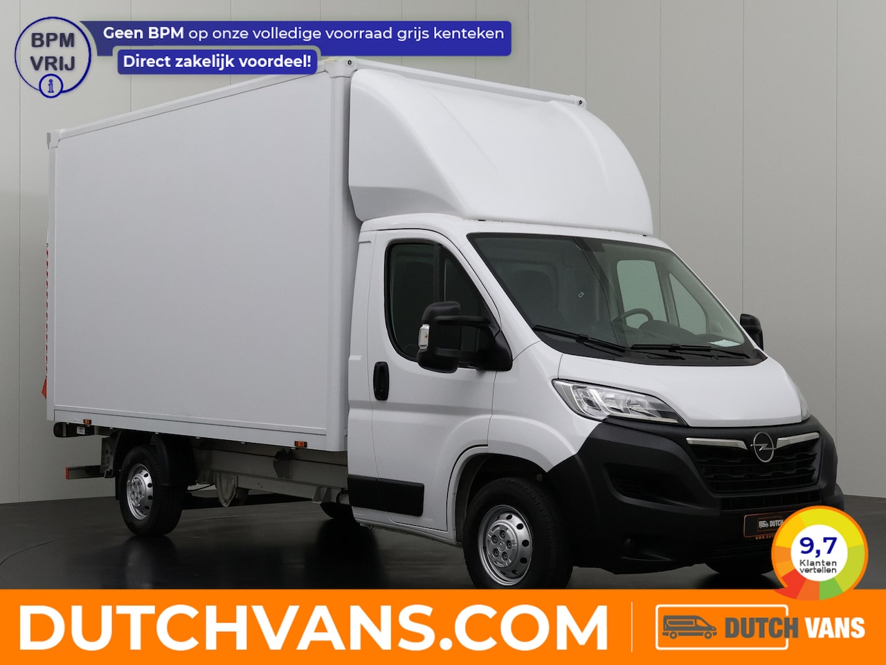 Opel Movano - 2.3CDTi 140PK Bakwagen+LaadKlep | Dakspoiler | Camera | Airco | Cruise | 3-Persoons - AutoWereld.nl