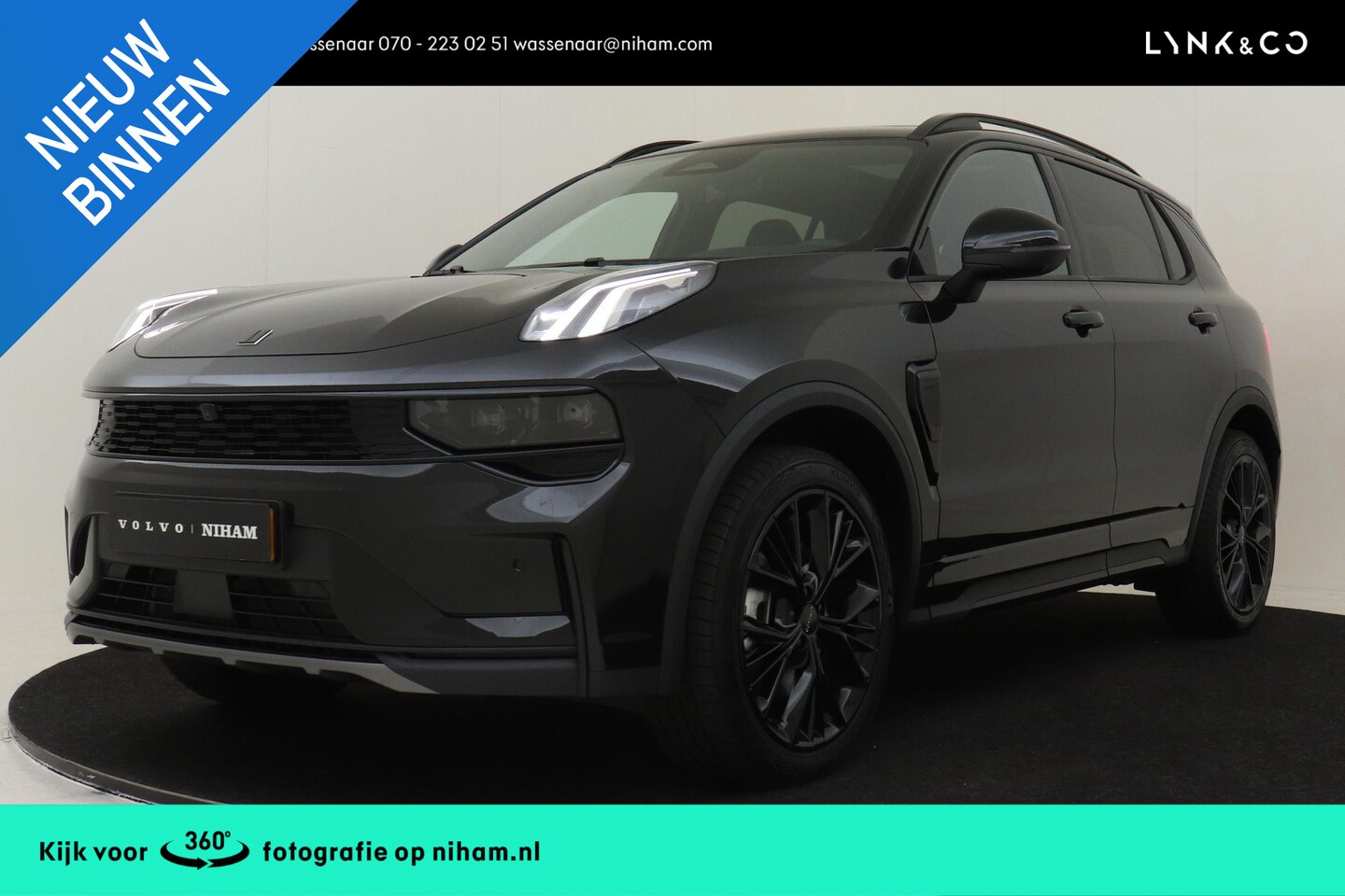 Lynk & Co 01 - 1.5 More *NIEUW UIT VOORRAAD!* -LEDER|ELEK.STOEL|360°CAM|PANO.DAK|BLIS|HARMAN - AutoWereld.nl