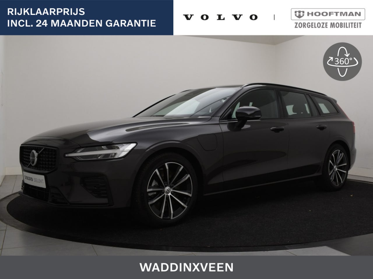 Volvo V60 - T6 PLUG-IN HYBRID PLUS DARK 360GR CAM LEDER GOOGLE MAPS ACC BLIS - AutoWereld.nl