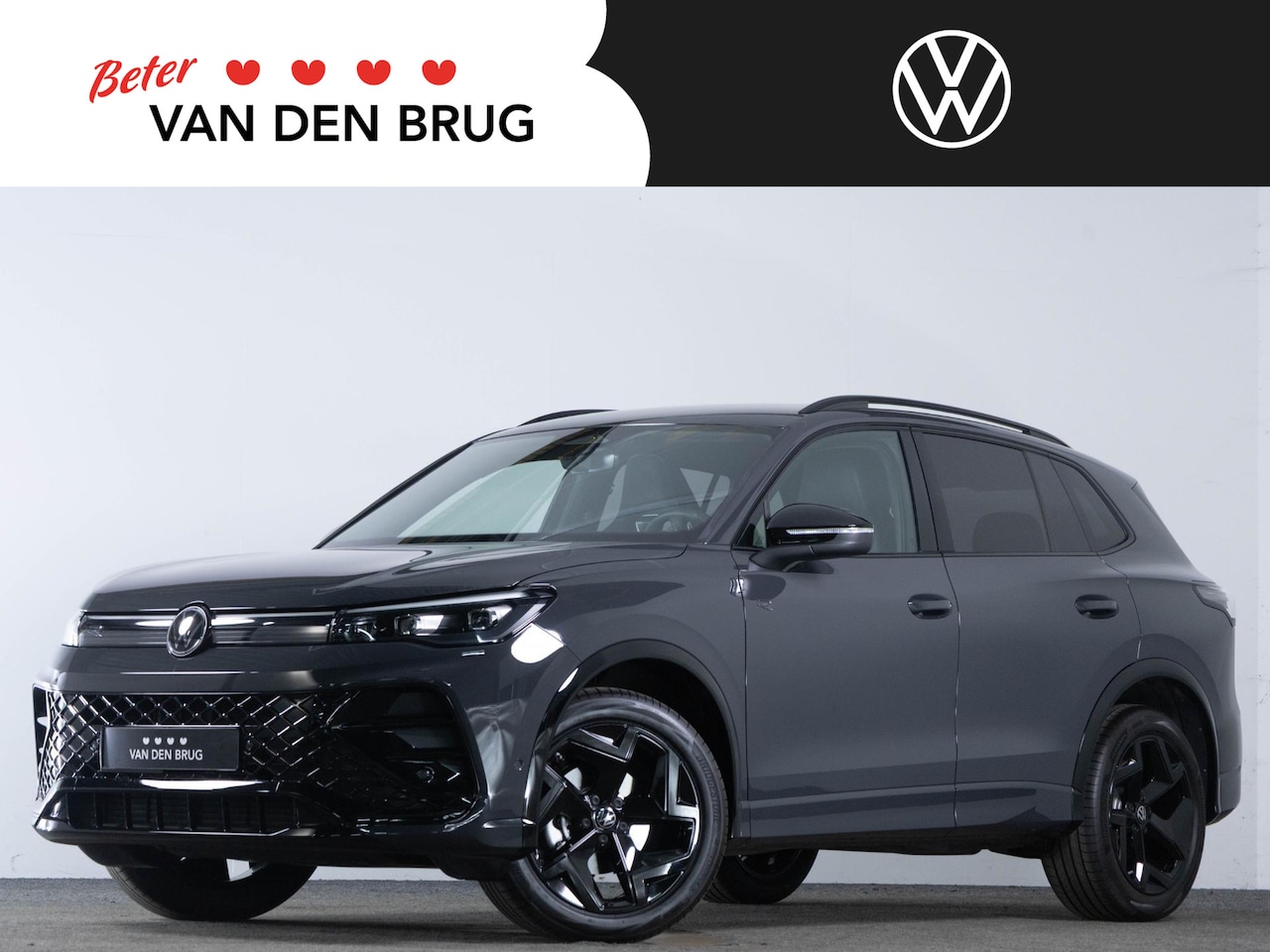 Volkswagen Tiguan - R-Line 1.5 eTSI 150 PK DSG | LED | Black Style | Side Assist | Achteruitrijcamera | Stoel- - AutoWereld.nl