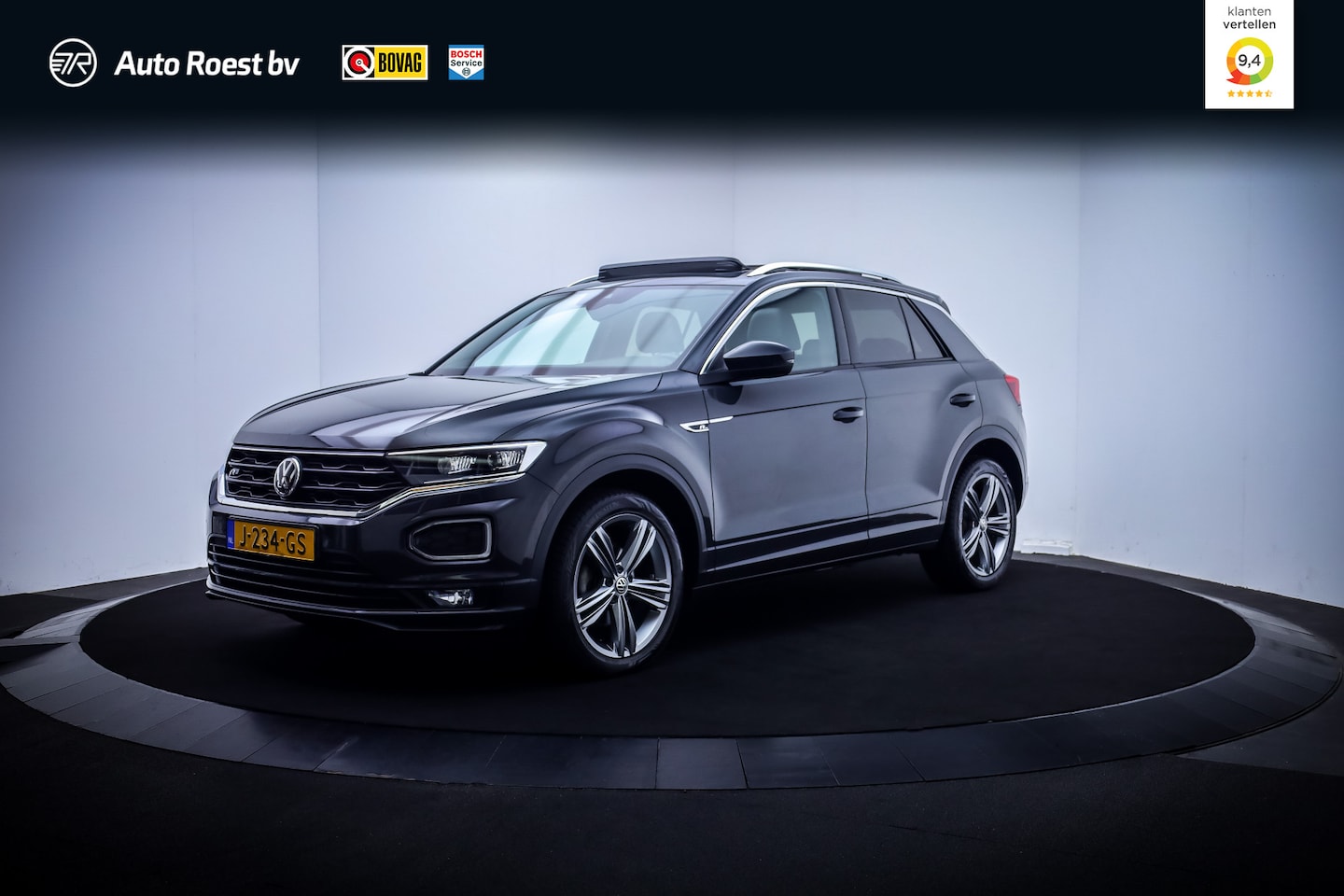 Volkswagen T-Roc - 1.5TSI DSG R-LINE Sport PANO | VIRTUAL | CARPLAY | STOELVERW | ACC | DAB | KEYLESS | NAVI - AutoWereld.nl