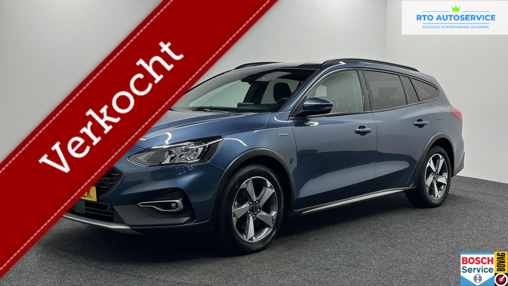 Ford Focus Wagon - 1.0 EcoBoost Hybrid Active X Business TREKHAAK CAMERA NAVI CRUISE LM ECC. - AutoWereld.nl