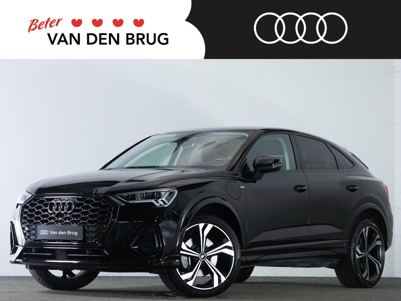 Audi Q3 Sportback - S-line 45 TFSI e 245pk | Black Optiek |  Adaptieve Cruise Control | Elektr. bedienbare ach - AutoWereld.nl