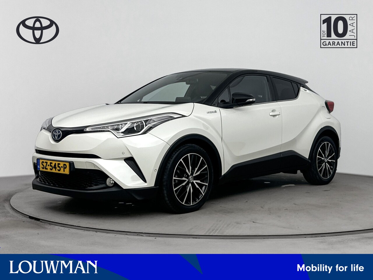Toyota C-HR - 1.8 Hybrid Style Navi | Lederen Interieur | Stoelverwarming | Lichtmetalen Velgen | Parkee - AutoWereld.nl