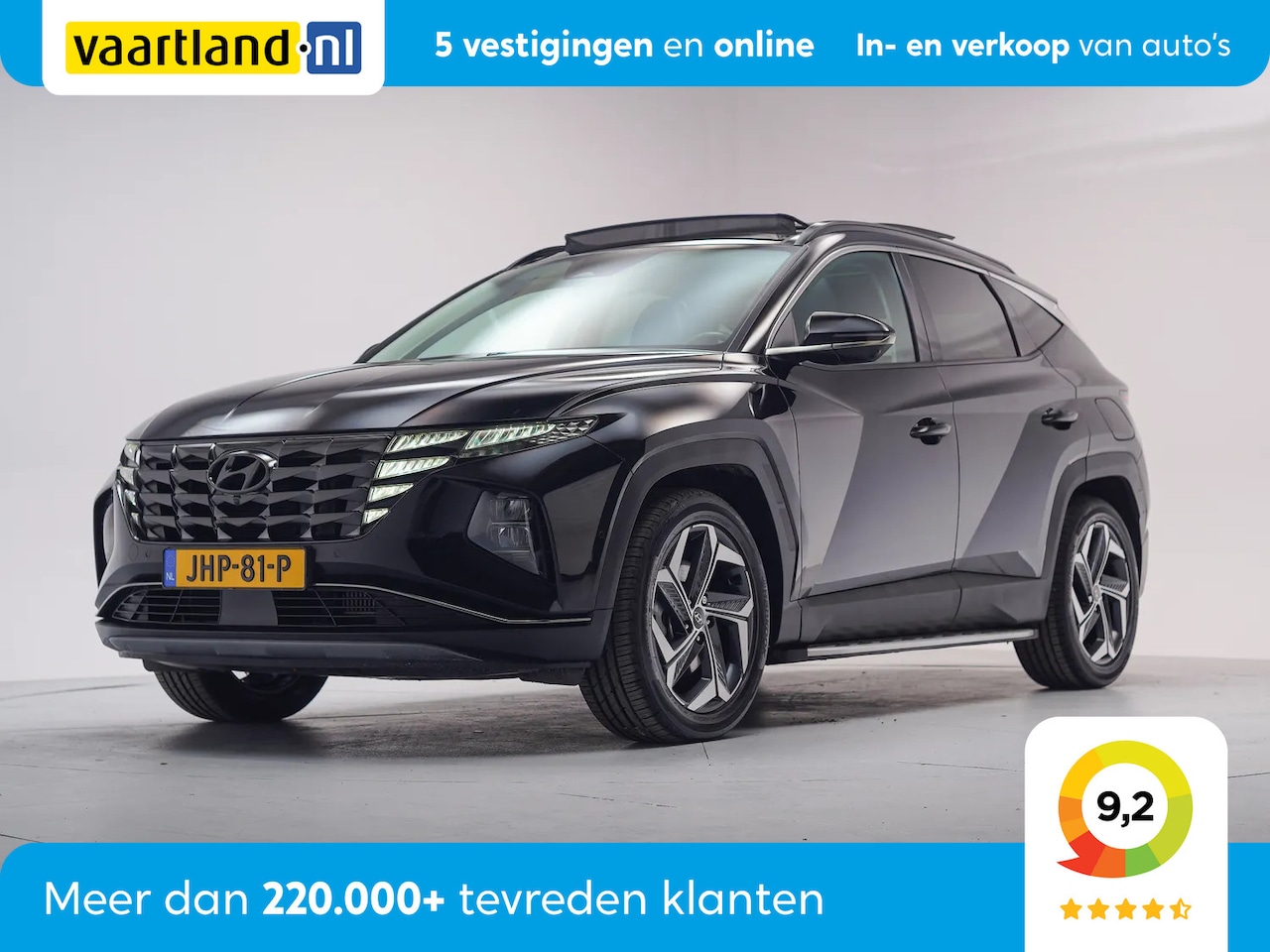 Hyundai Tucson - 1.6 T-GDI PHEV 265pk AWD Premium Sky [ Panorama Leder 360°-camera ] - AutoWereld.nl