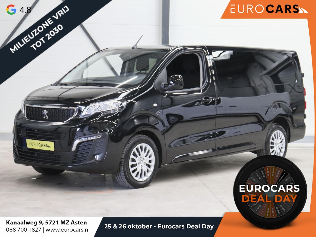 Peugeot Expert - 2.0 BlueHDI Long Premium Dubbele Cabine Automaat Pack Look Navigatie Airco Bluetooth Parke - AutoWereld.nl